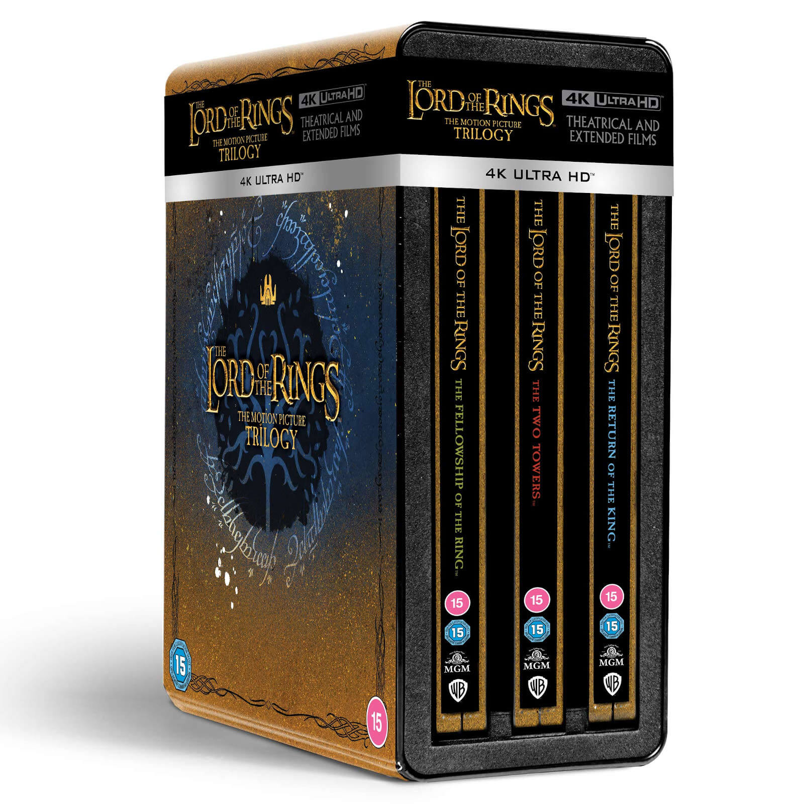 The Lord of the Rings Trilogy (4K UHD Steelbook) [UK] Multi Retailer