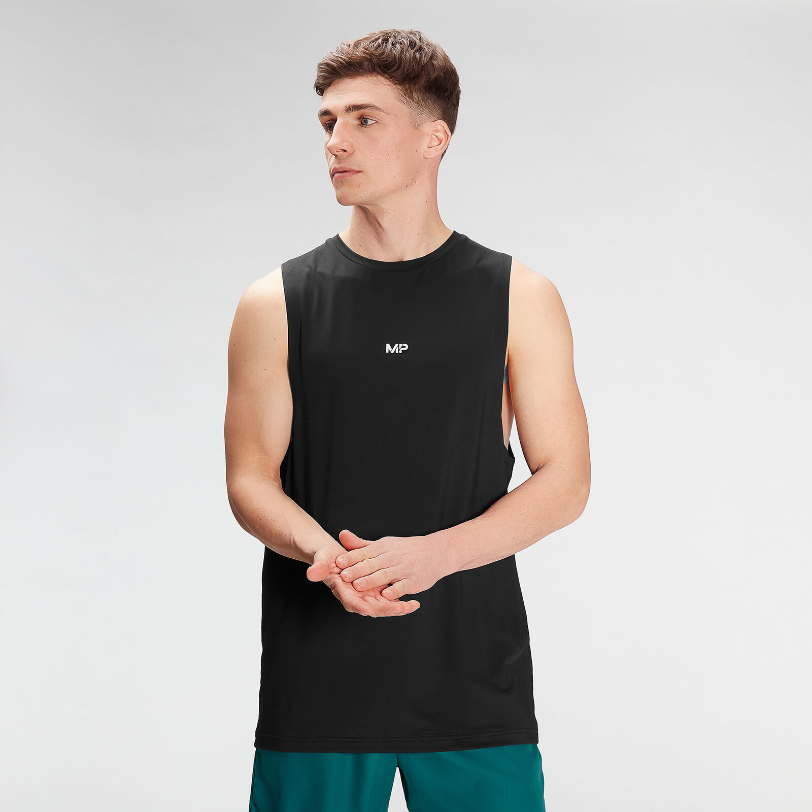 Camisola sem Mangas Impact de Edição Limitada para Homem da MP | Preto |  MYPROTEIN™