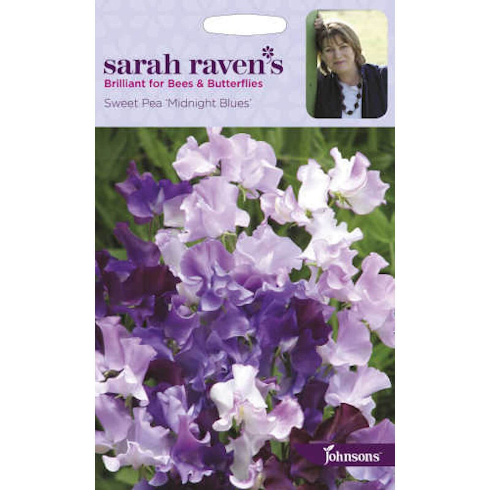 Sarah Ravens Sweet Pea Midnight Blues Seeds Homebase