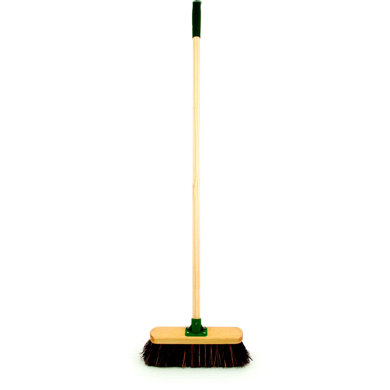 Master Gardener Stiff Wooden Broom 33cm Homebase