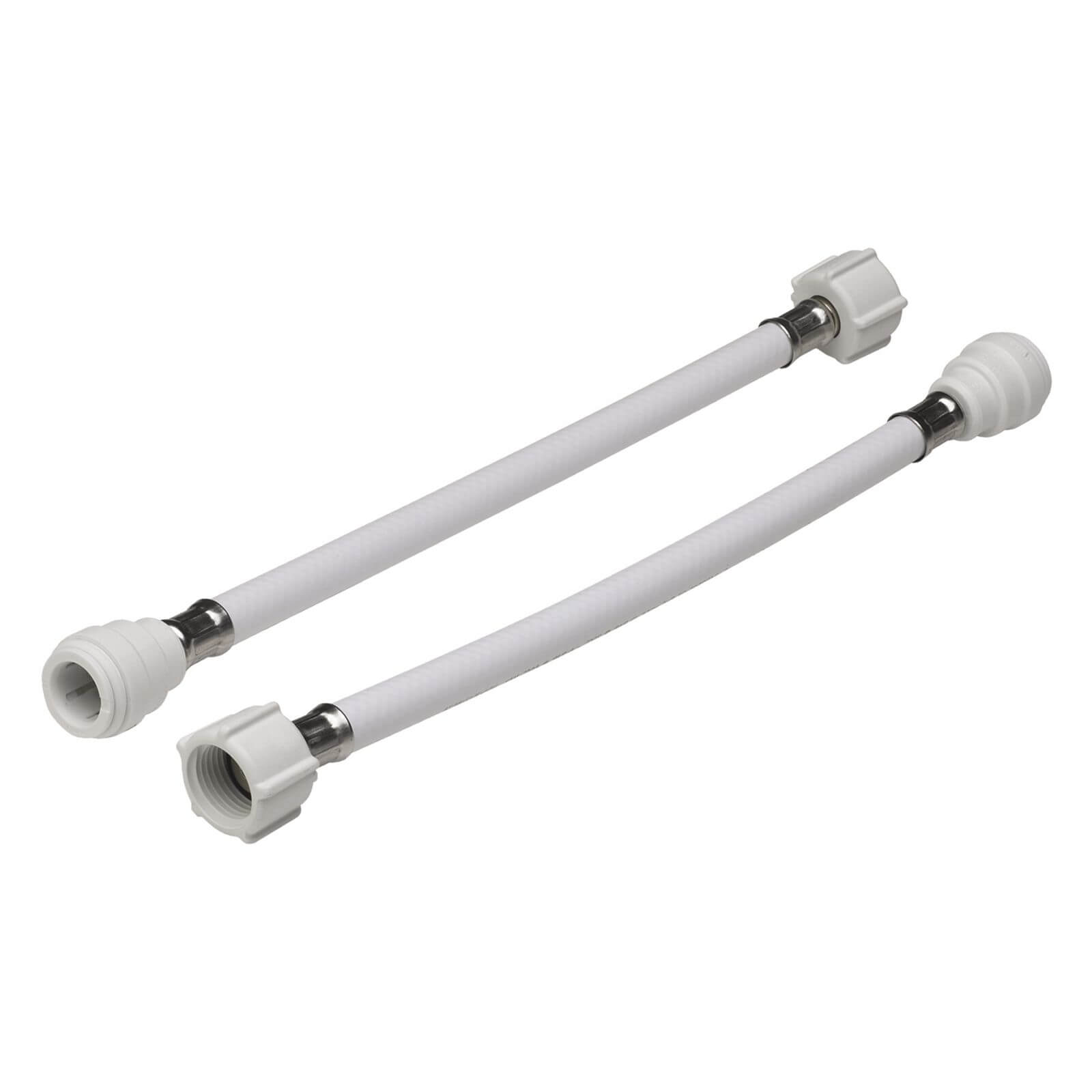 JG Speedfit Toilet Hose Connector 15mm x 1/2in Homebase