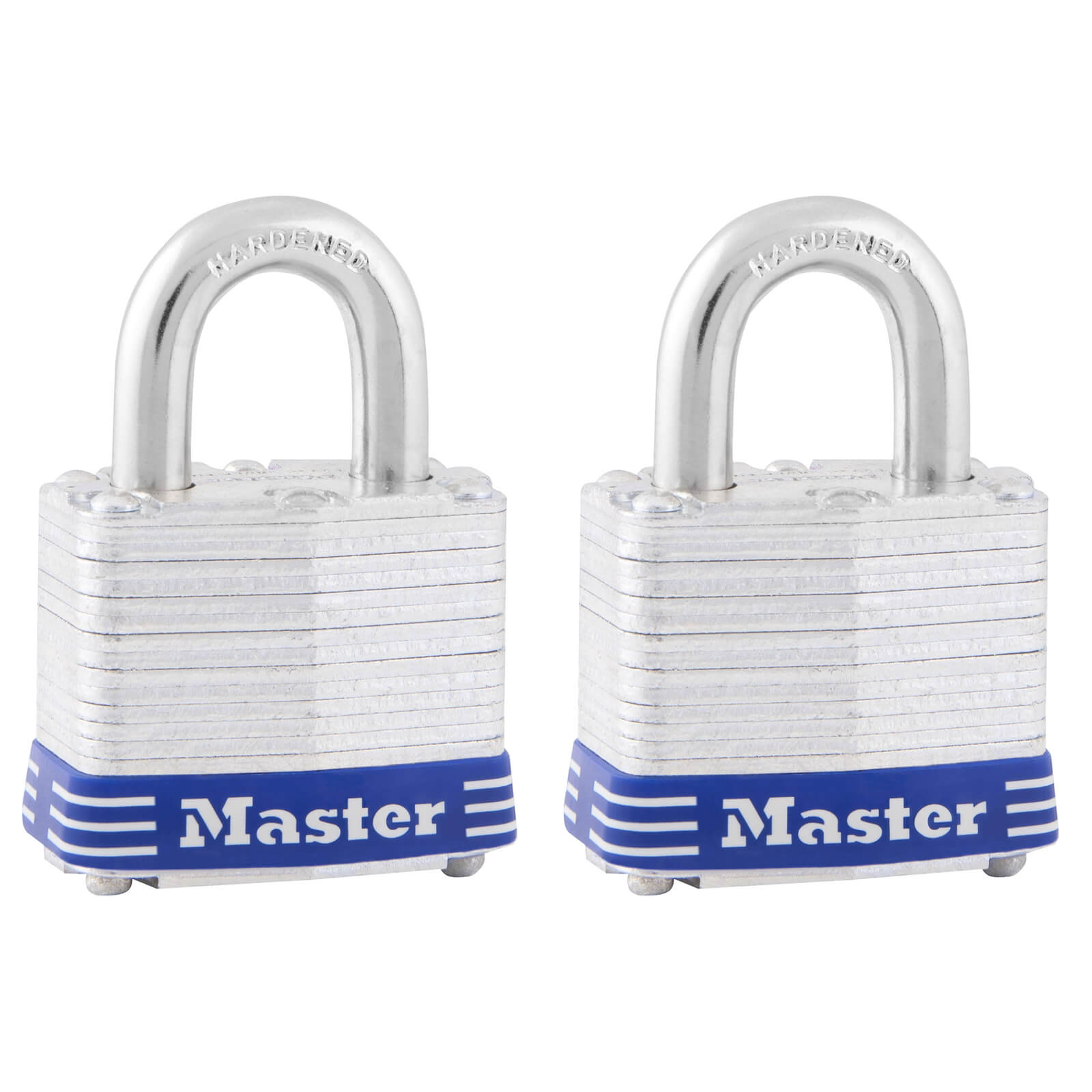 Master Lock Laminated Padlock 38mm 2 Pack Homebase