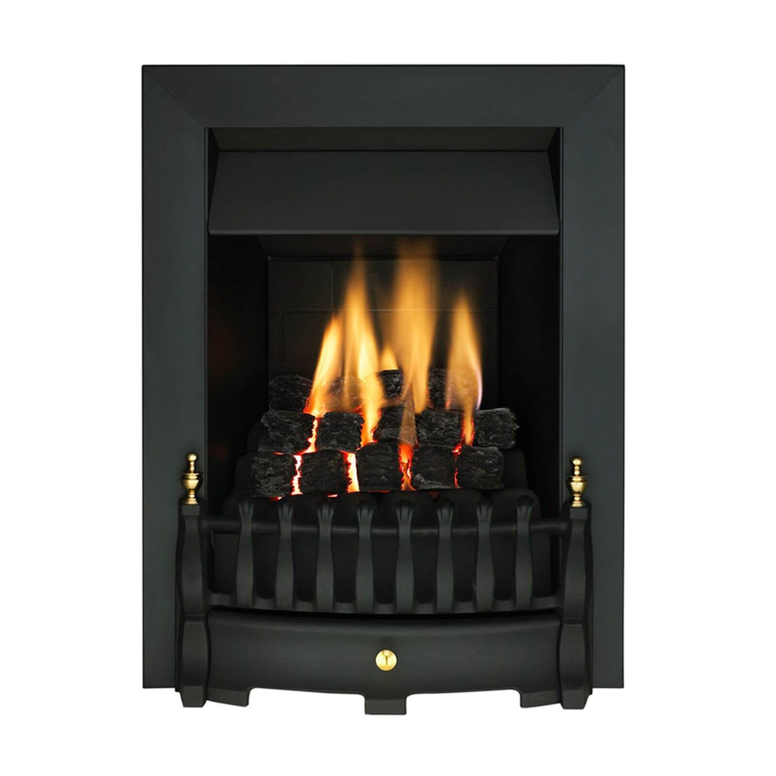 Valor Blenheim Slimline Inset Gas Fire Black Homebase