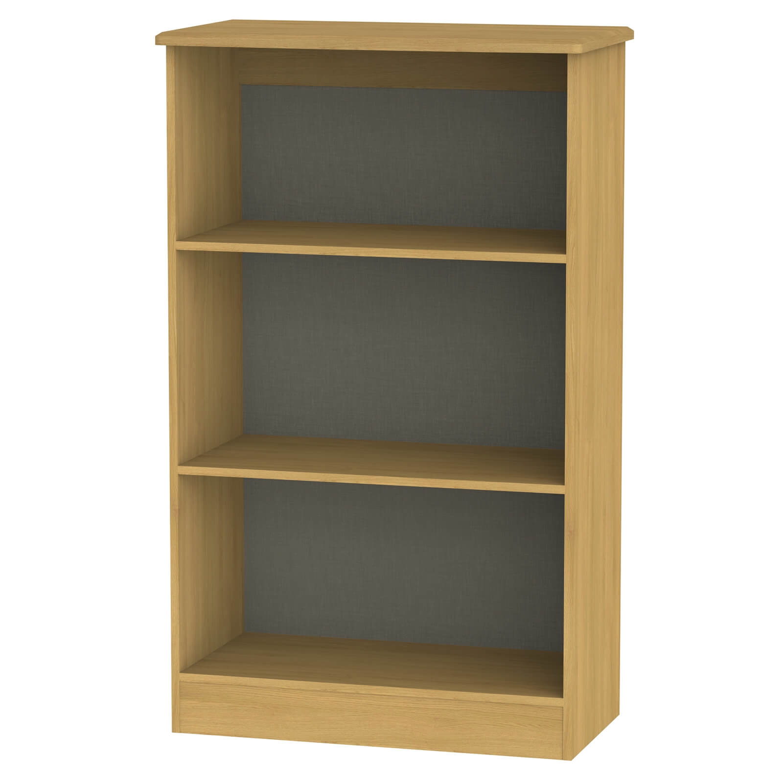 Siena Bookcase Modern Oak Homebase