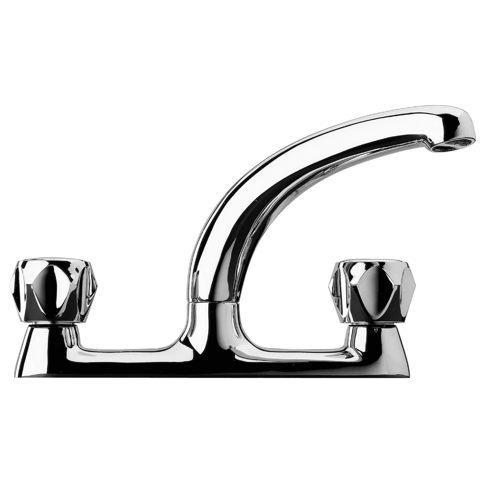 Homebase Deck Mixer Tap Chrome Homebase
