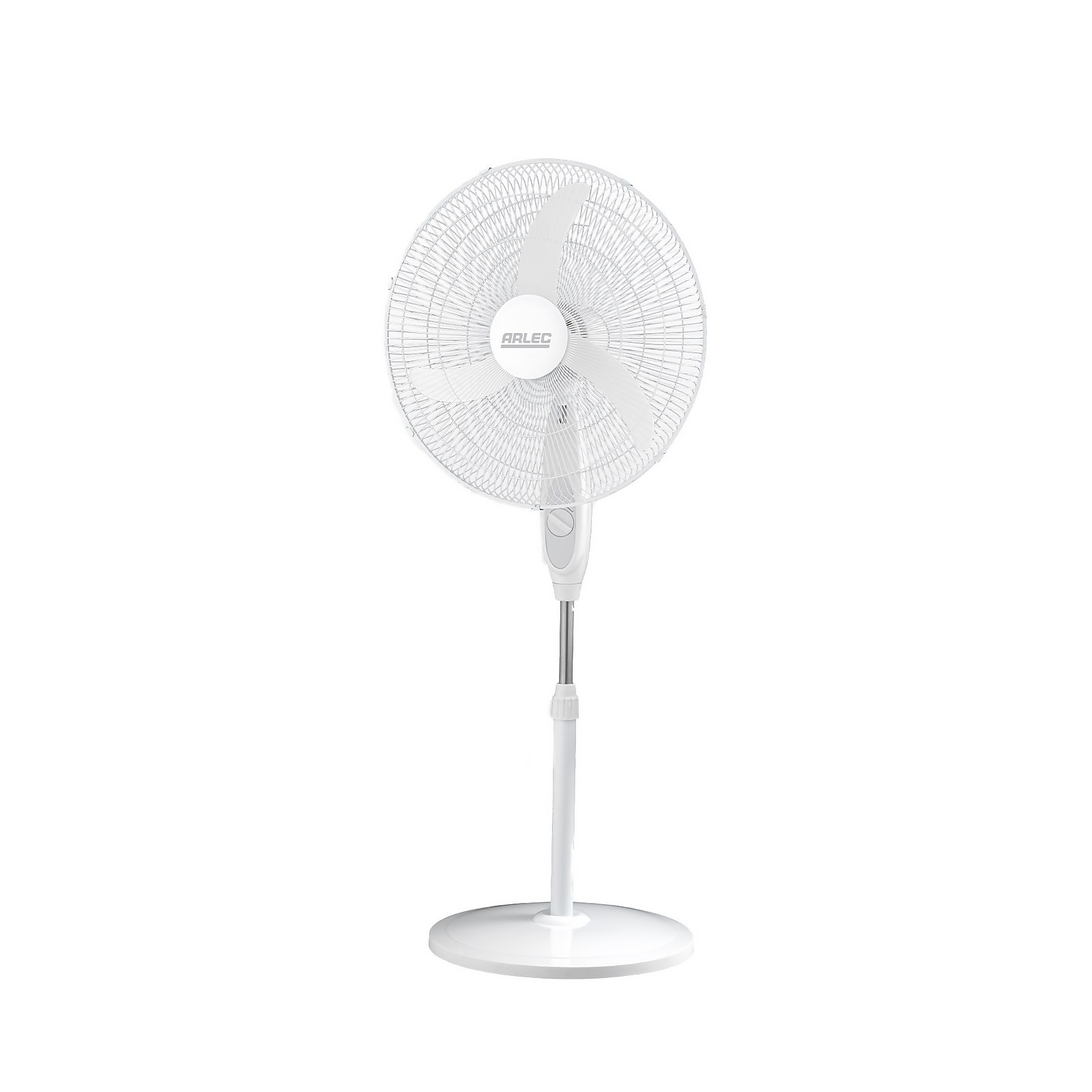 20 Inch Pedestal Fan White Homebase