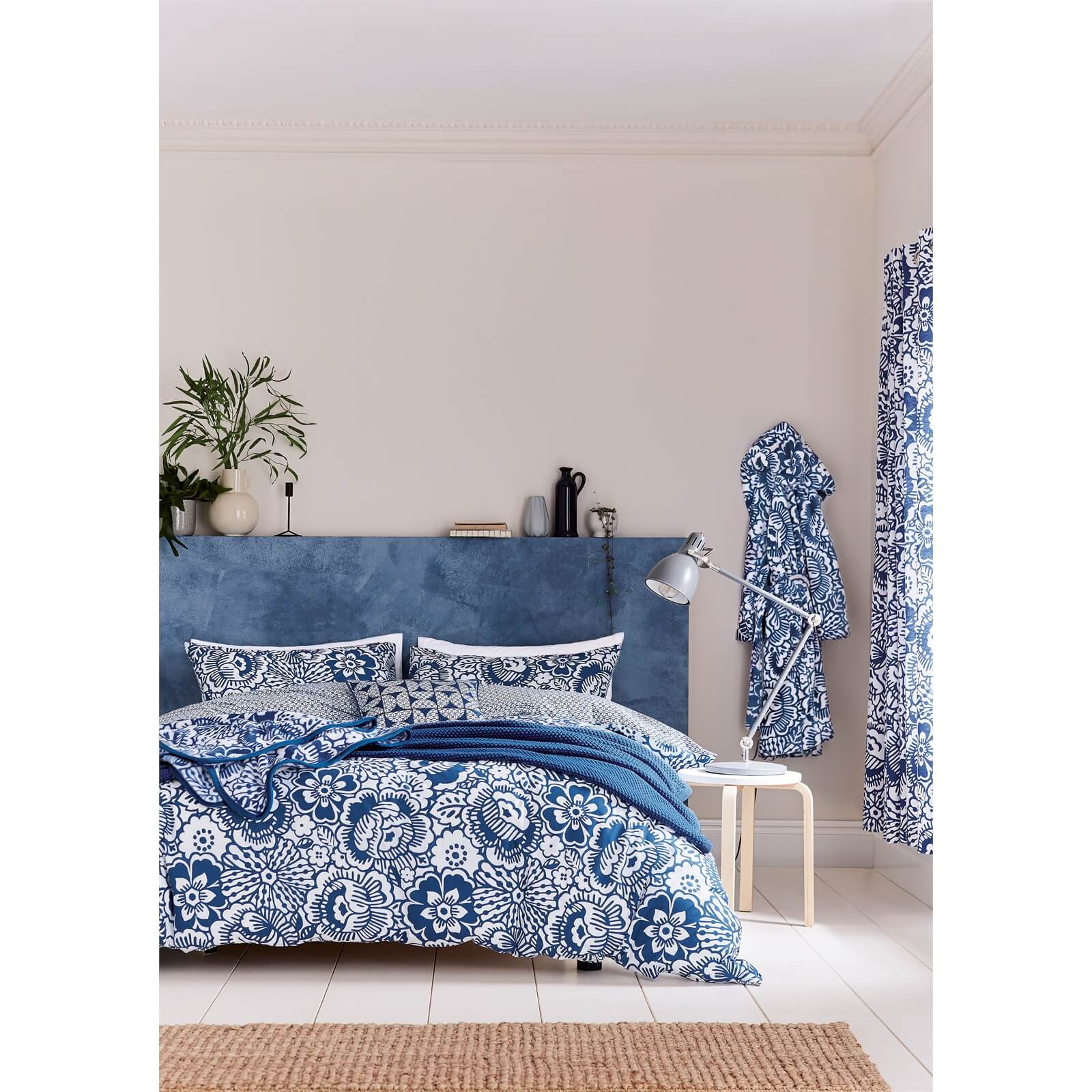 Helena Springfield Copenhagen Tilde Duvet Cover Set Single Blue