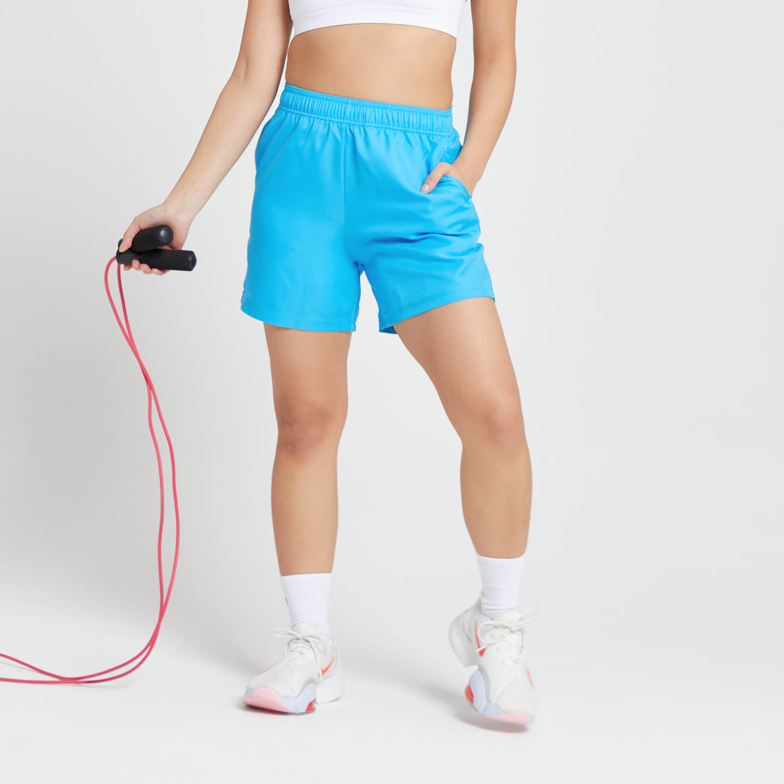 Women's Graffiti Graphic Training Short - Blue - M - Myprotein