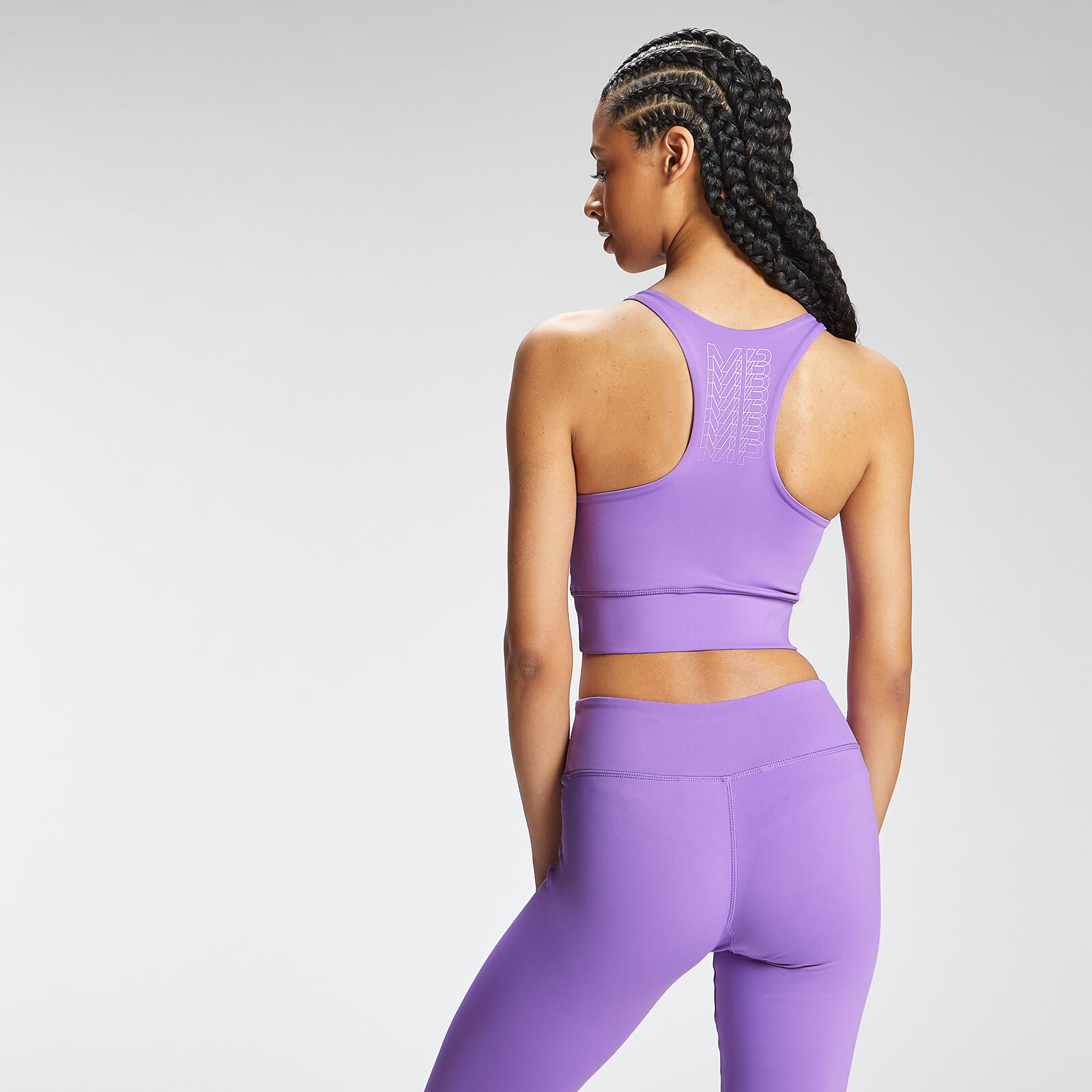 Women's Repeat Mp Training Racerback Bra - Purple - XL - Myprotein