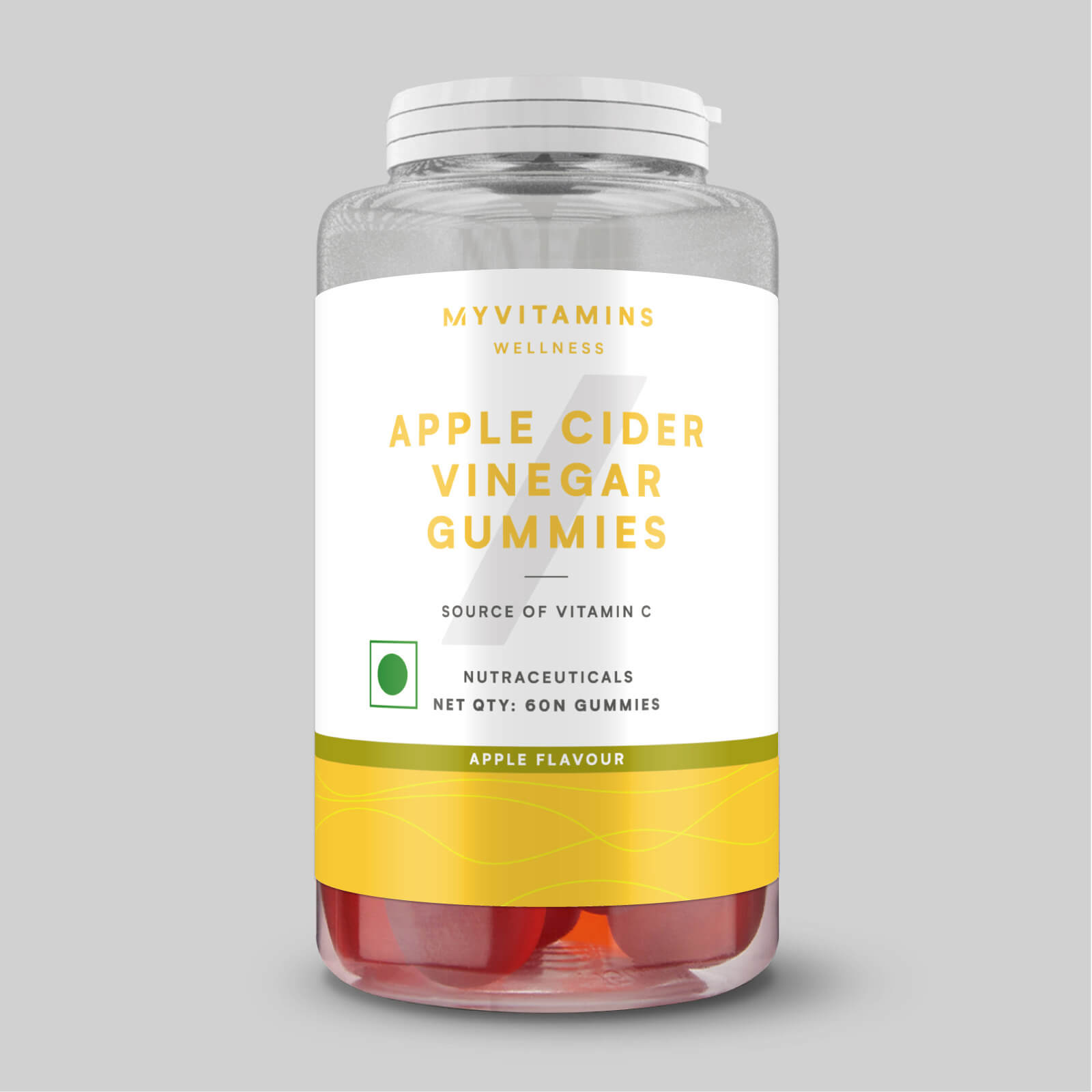 Apple Cider Vinegar Gummies - 60Softgels - Apple