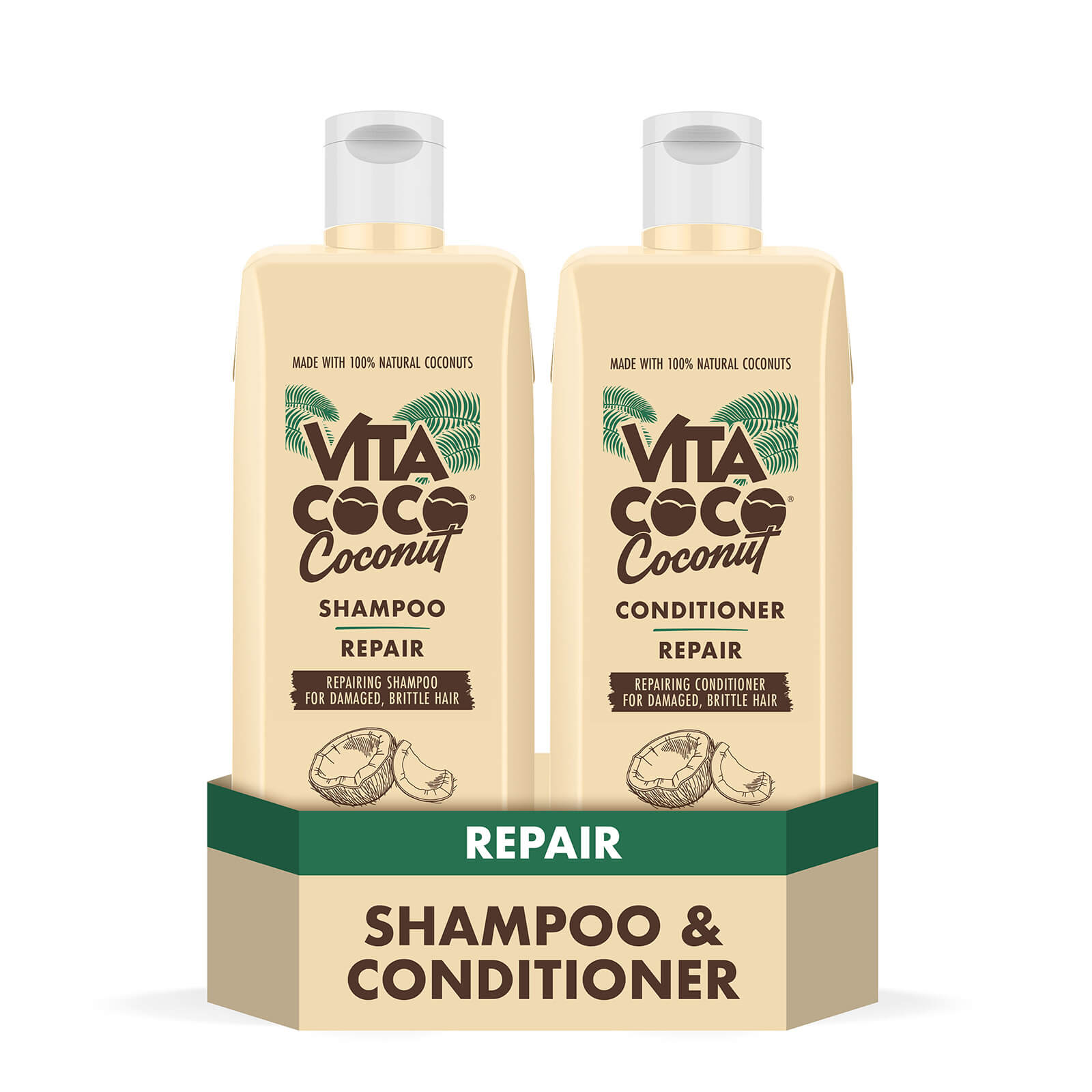 Repairing Coconut Shampoo & Conditioner