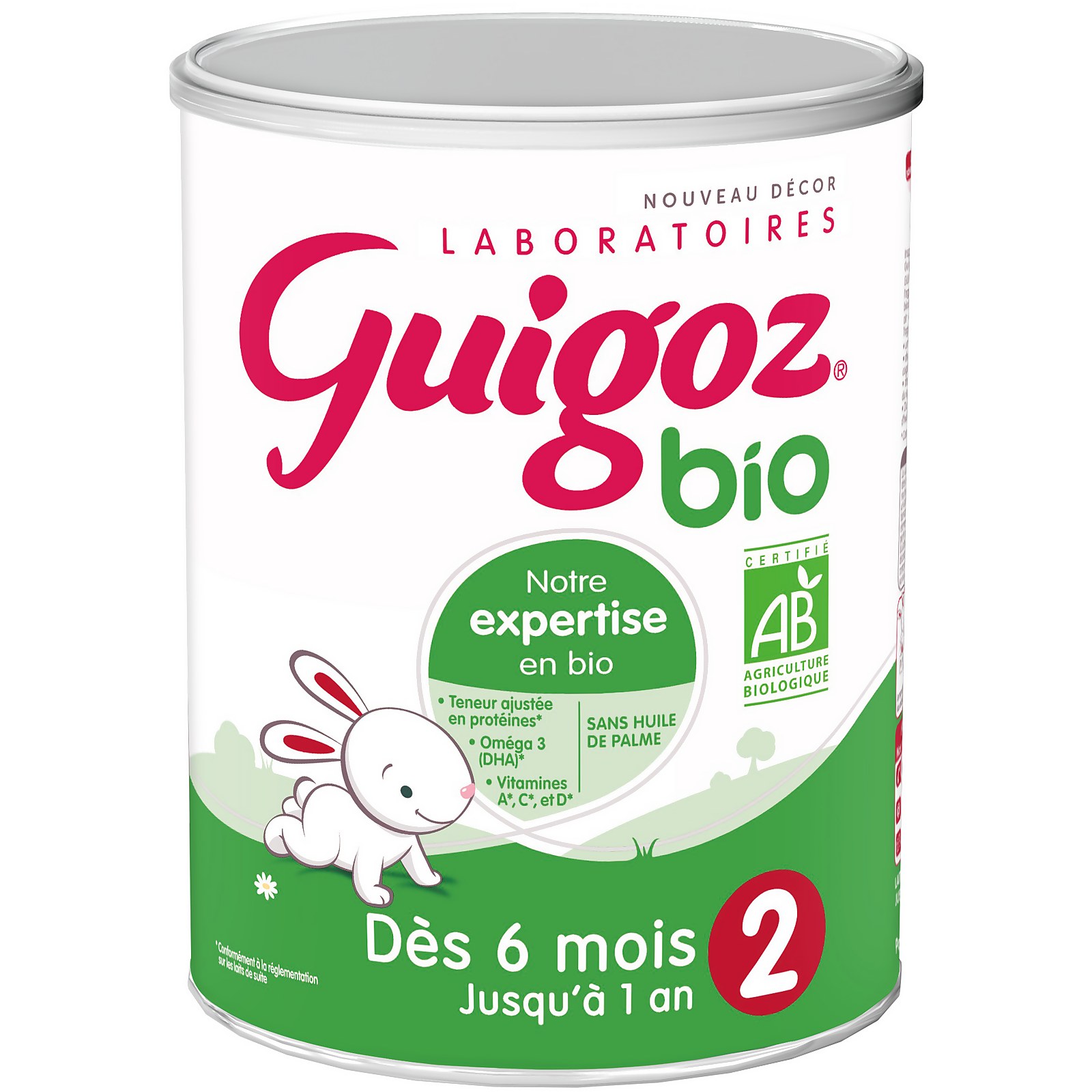 GUIGOZ® 2 Bio - Dès 6 mois - 800g