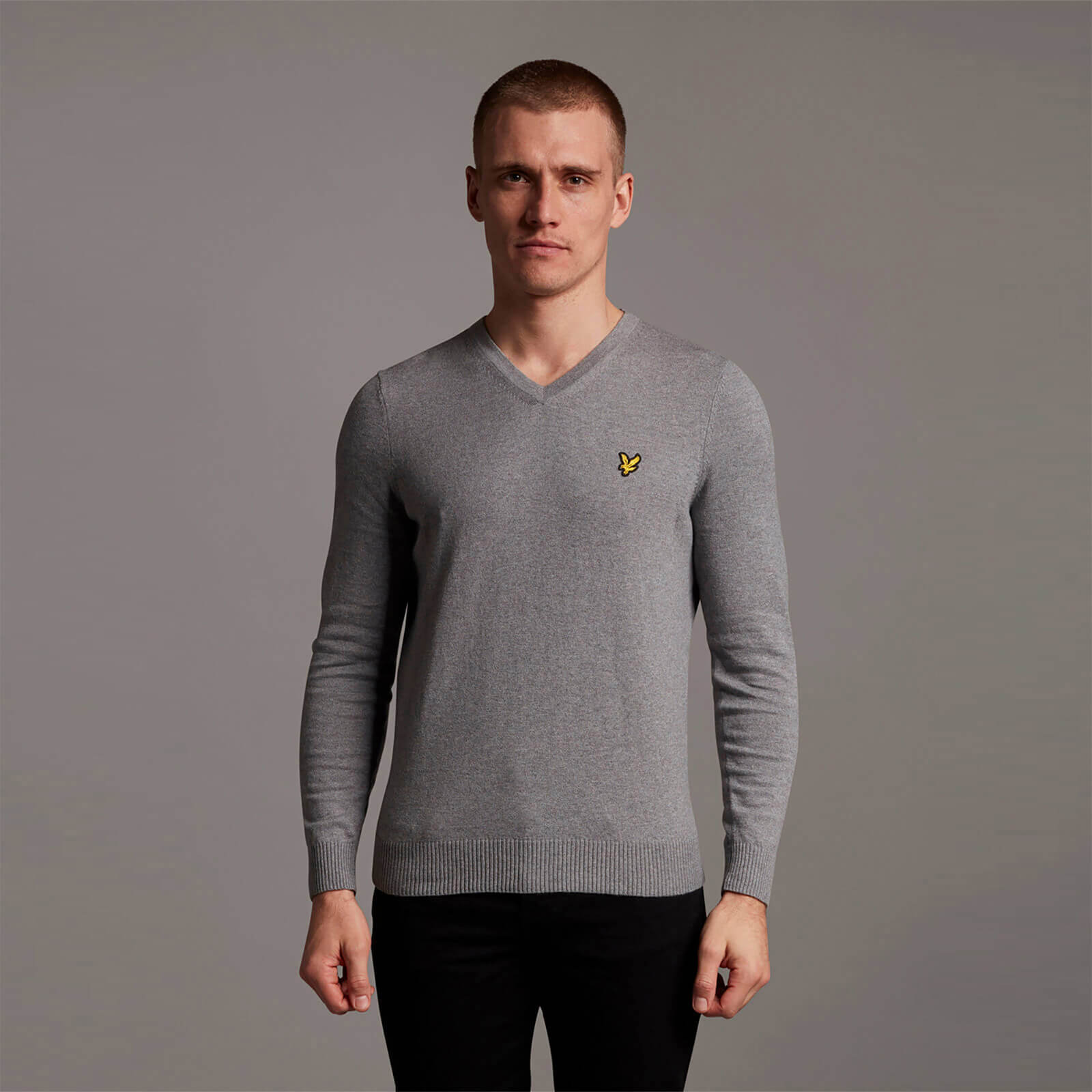 grey merino jumper