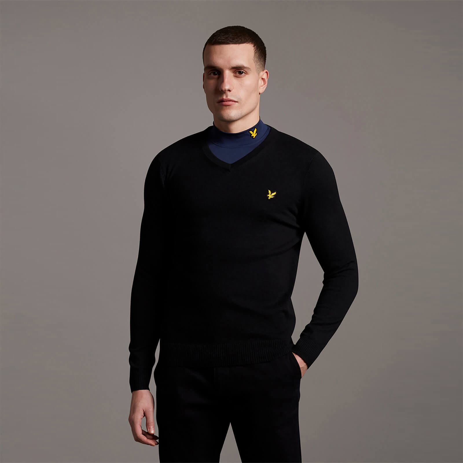 lyle and scott merino jumper