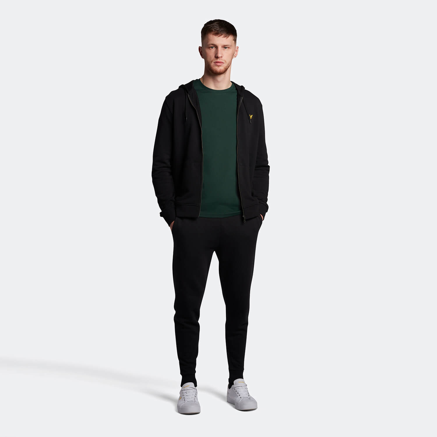 Skinny Joggers Jet Black | Lyle \u0026 Scott 