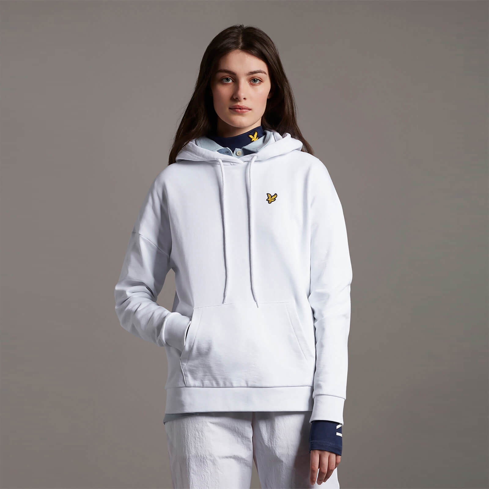 Hoodie - White | Lyle \u0026 Scott UK