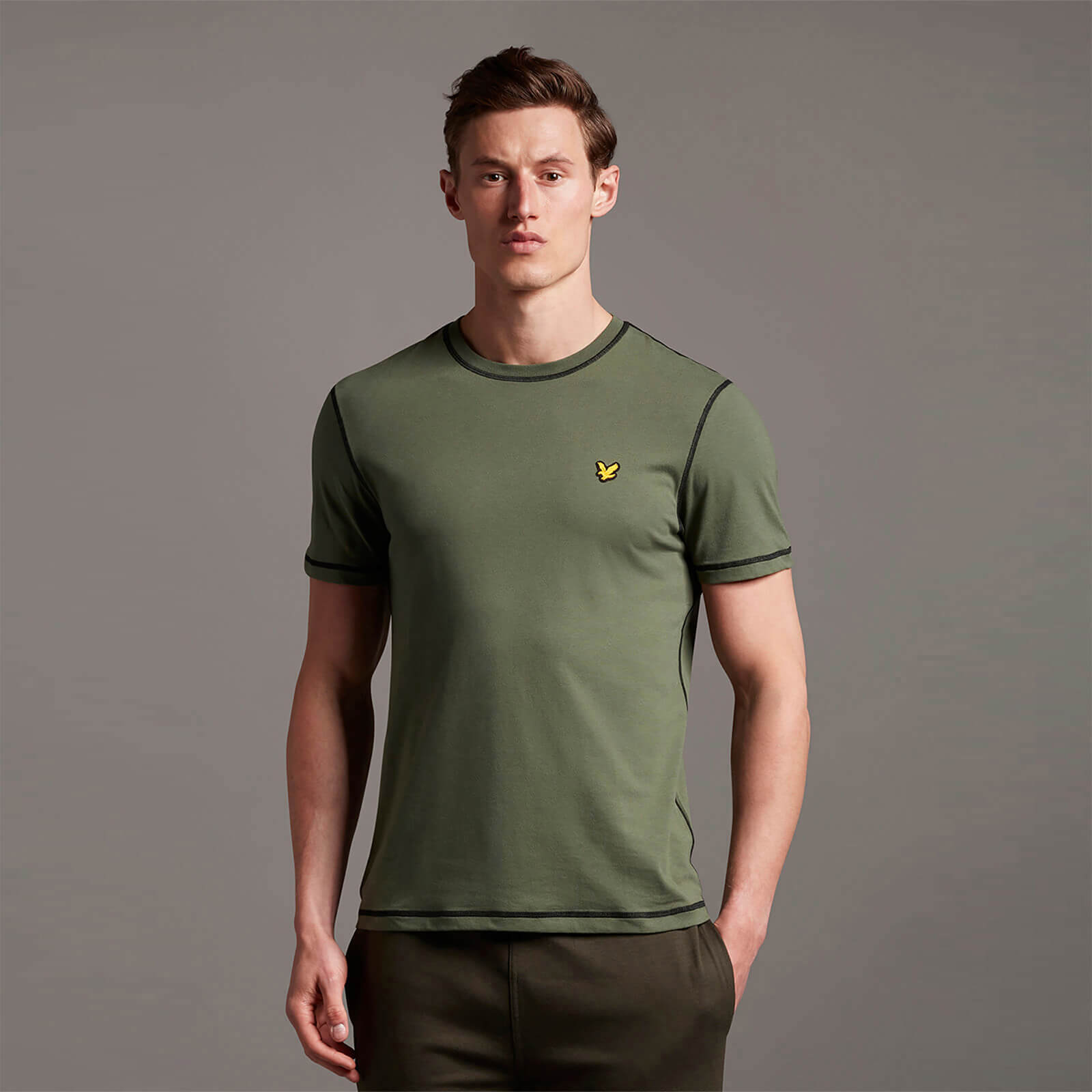 Contrast Seams T-Shirt | Men's T-Shirts 