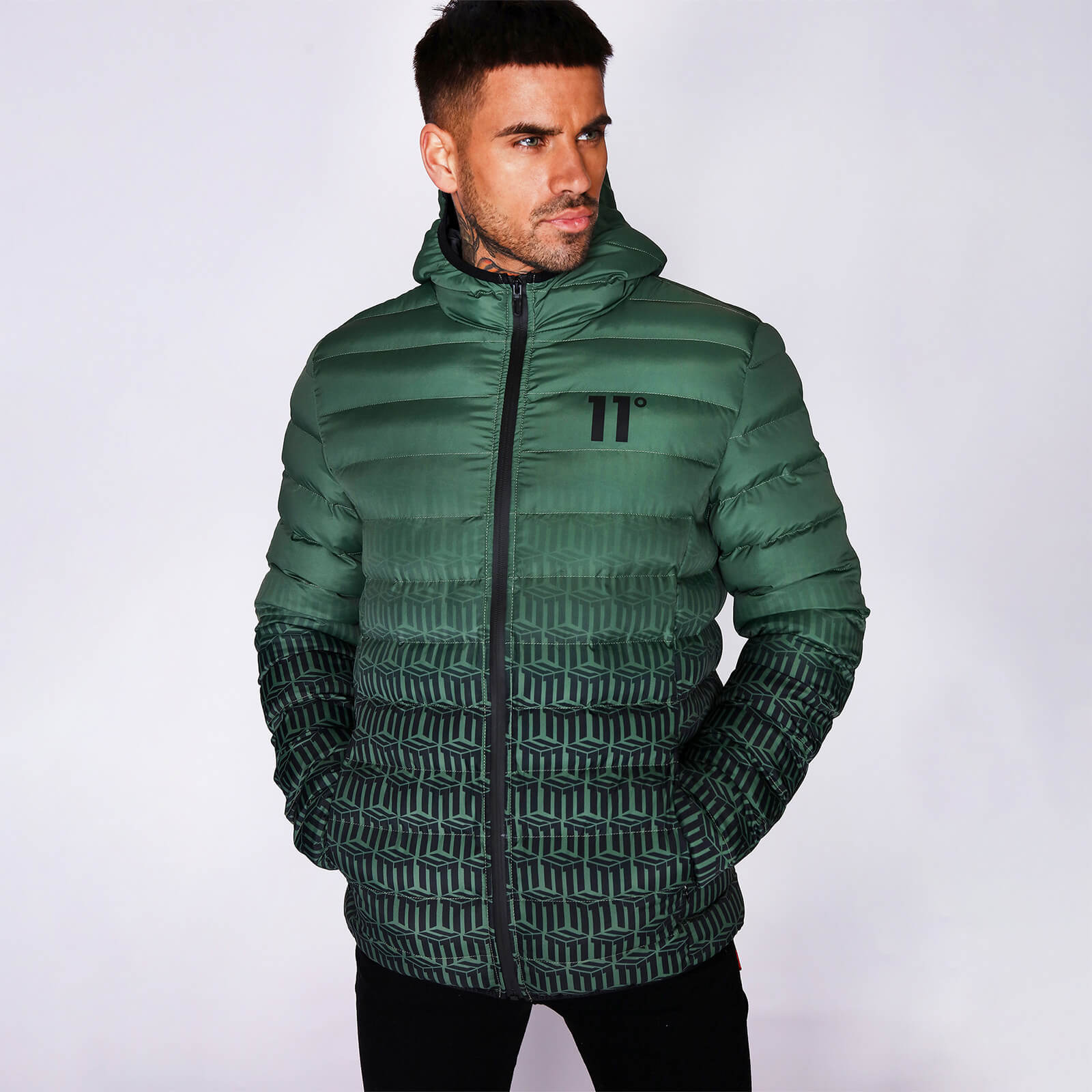 black 11 degrees jacket