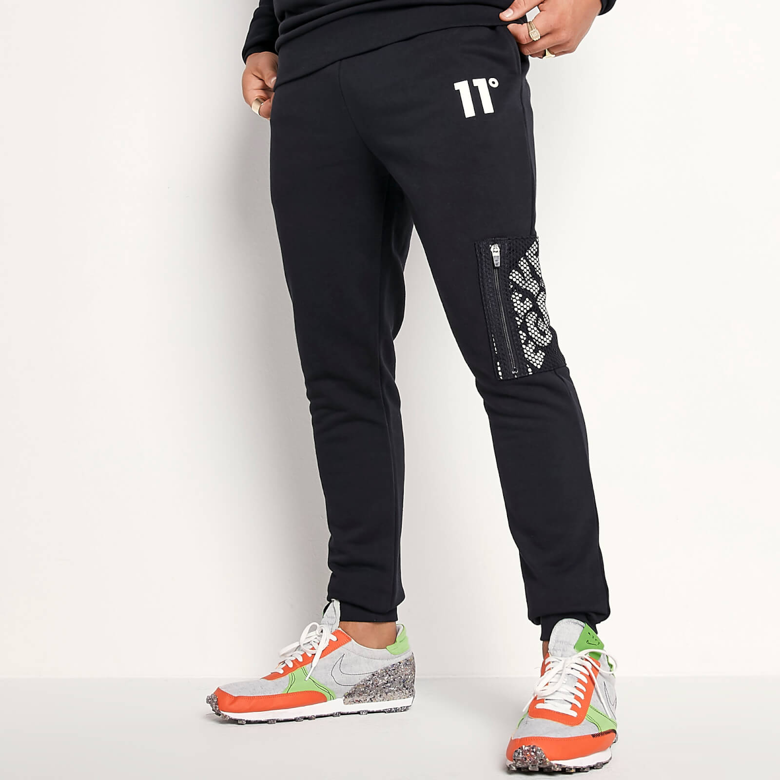 Black 11 degrees joggers shop