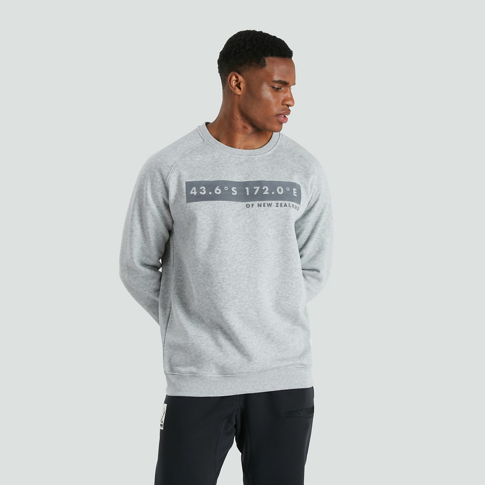 mens oversized grey sweatshirt