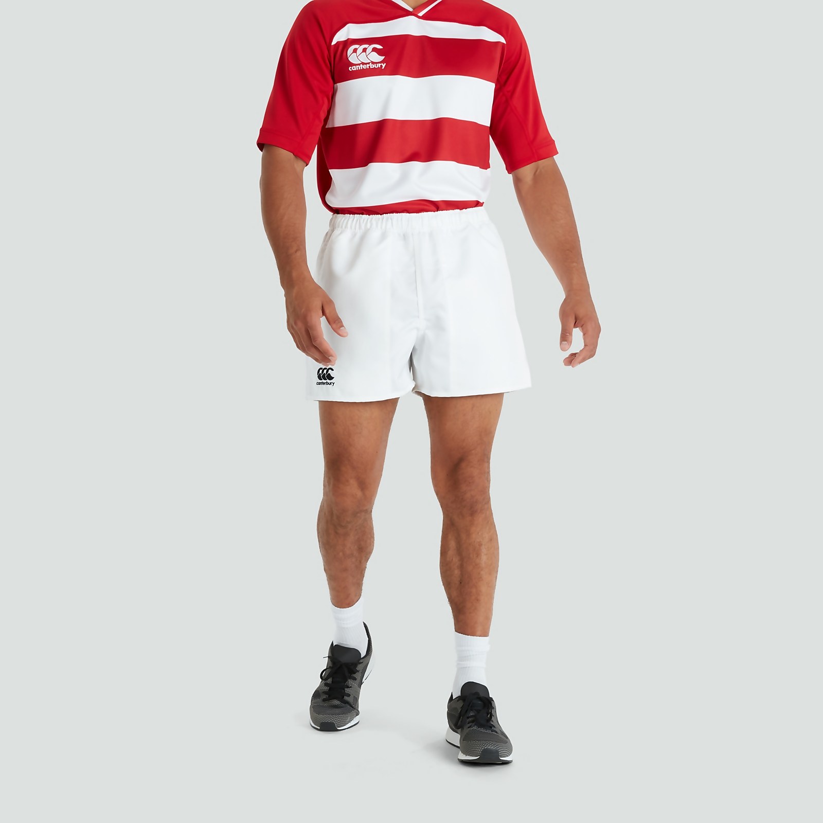White polyester shorts clearance