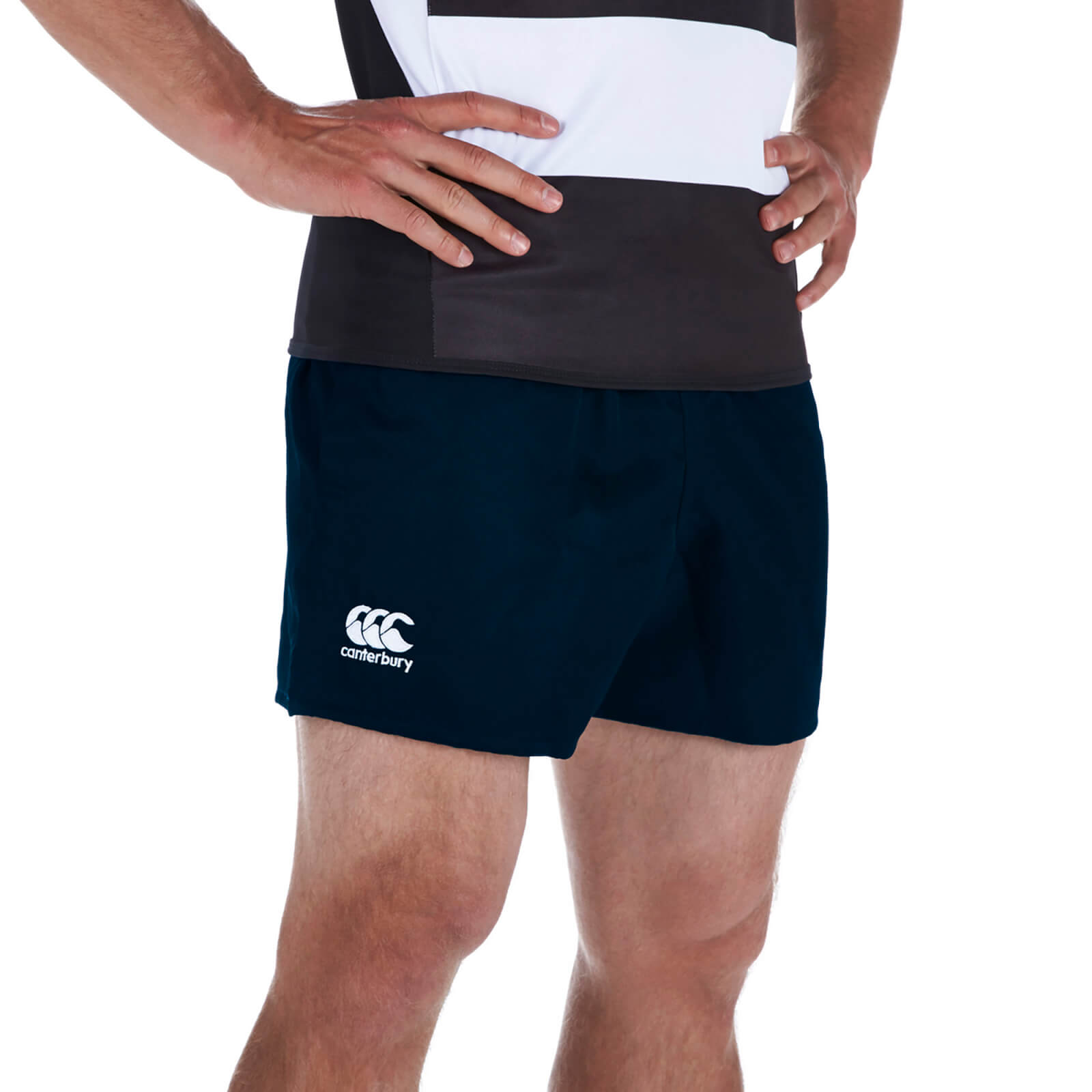 MENS PROFESSIONAL POLYESTER SHORT NAVY 