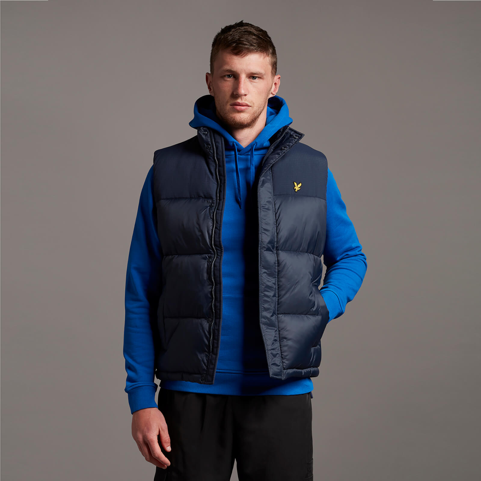 Men's Wadded Gilet Dark Navy | Lyle \u0026 Scott UK