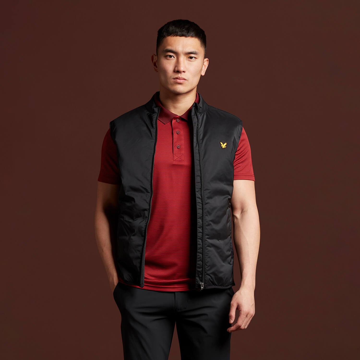 Lyle \u0026 Scott Smanicato Jet Black KN1640V | Atterley