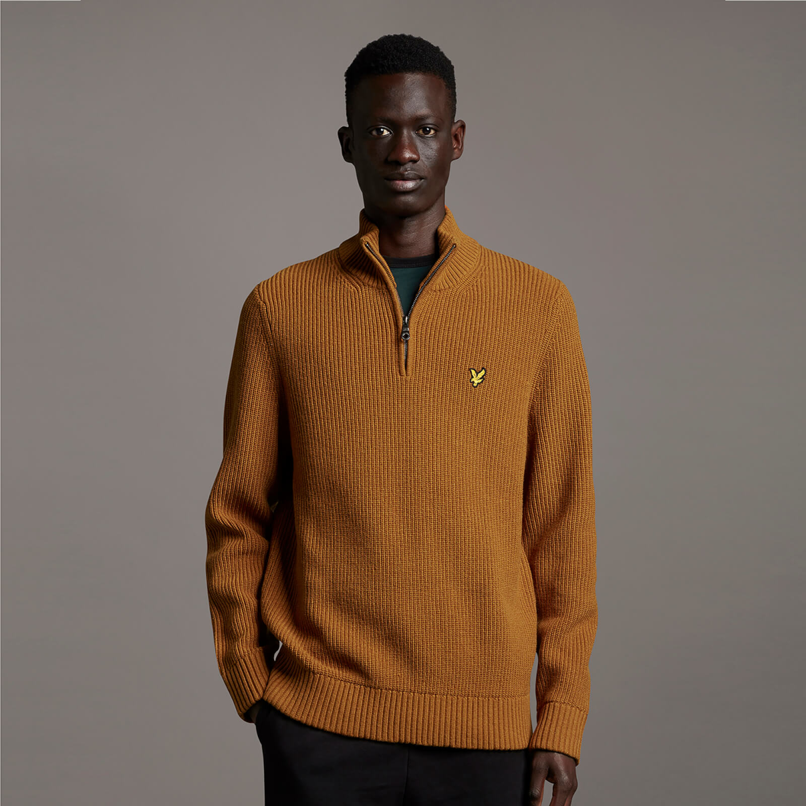 lyle and scott zip jumper