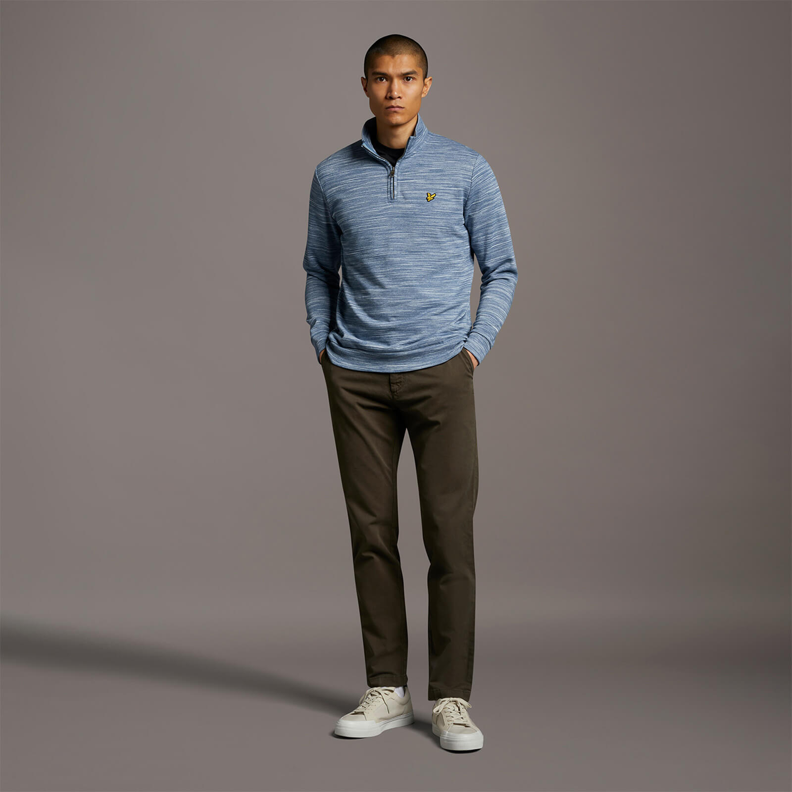 Men's Straight Fit Chino - Olive | Lyle 