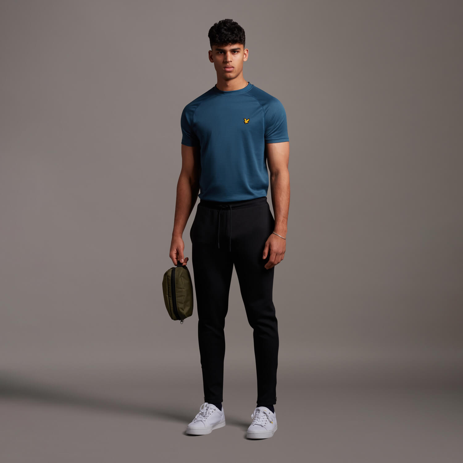 Men's Fly Fleece Trackies - True Black 