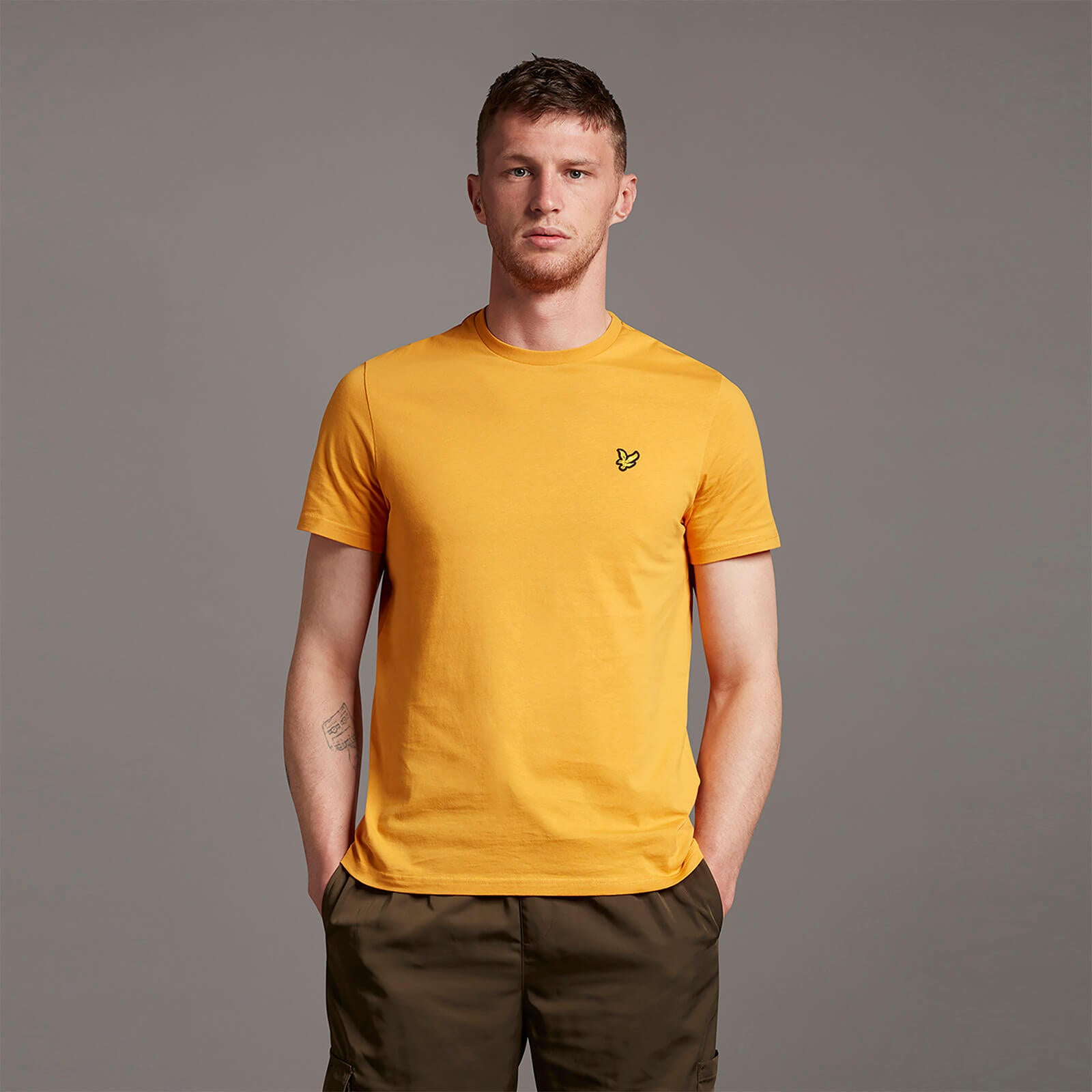 Plain T-Shirt - Sunflower | Lyle \u0026 Scott UK