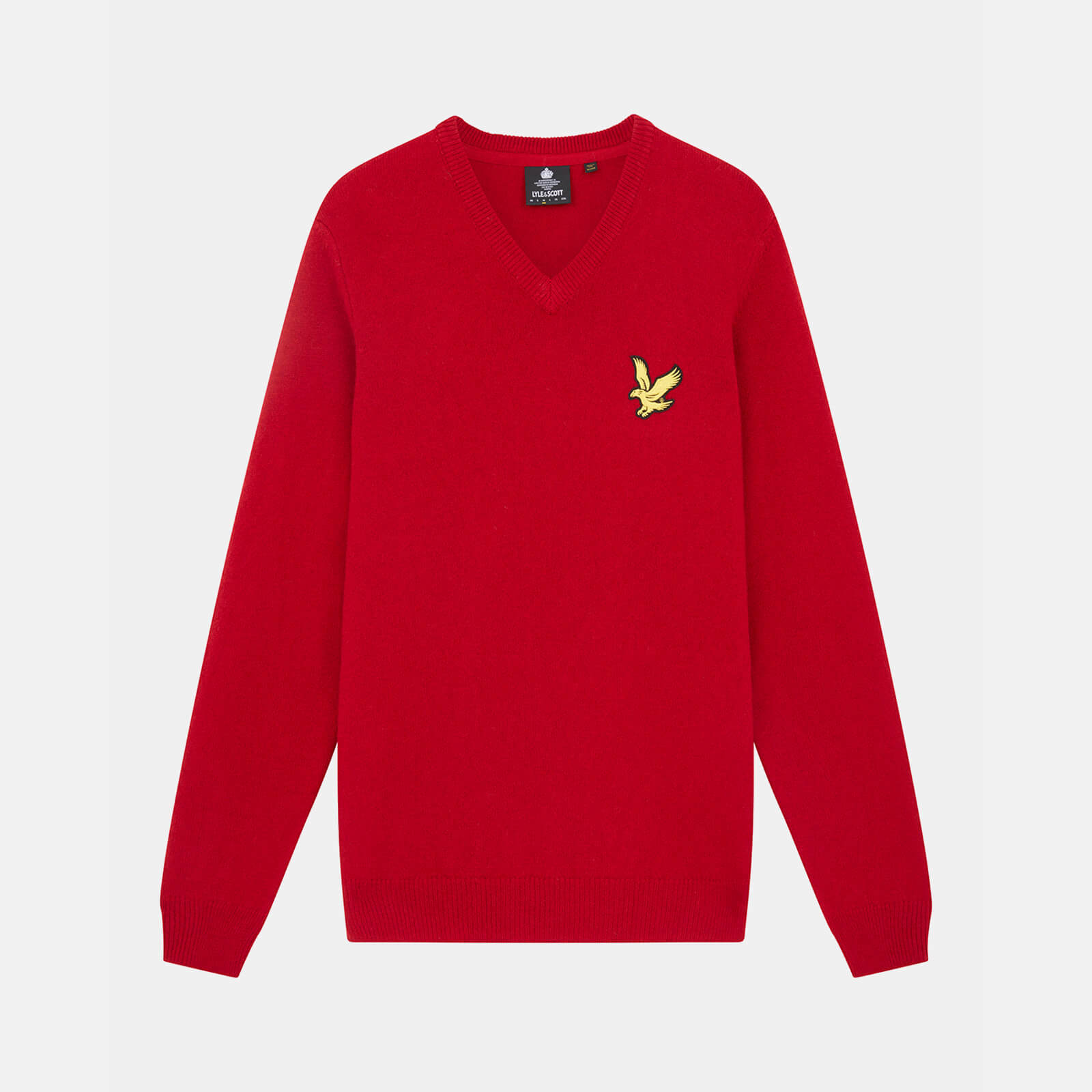 mens lambswool jumpers v neck