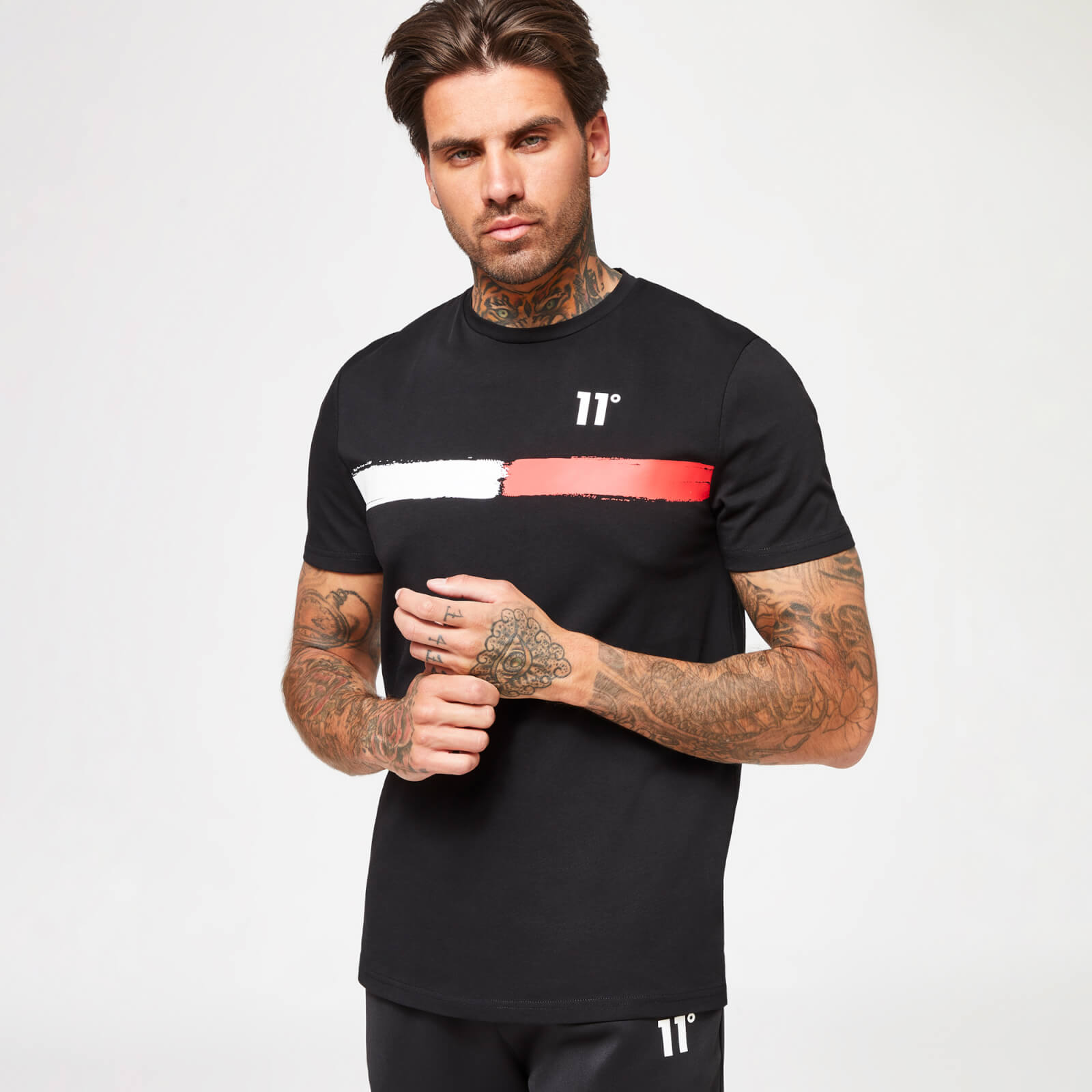 11 Degrees Paint Stroke Short Sleeve T 