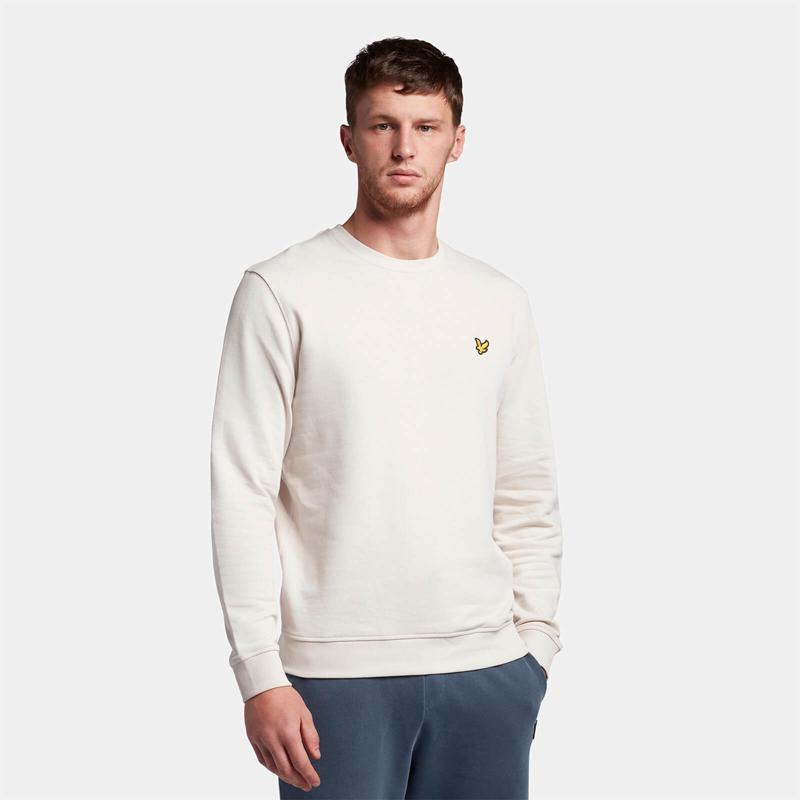 Men's Crew Neck Sweatshirt - Light Mist 