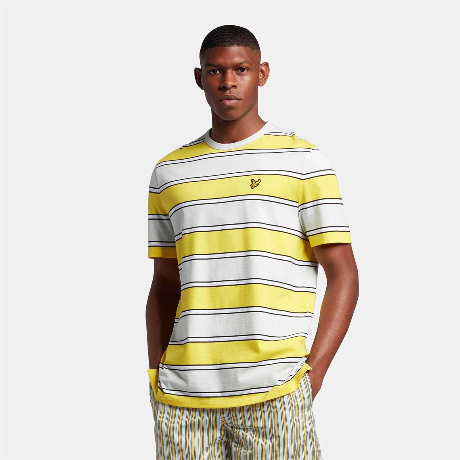 Broad Stripe T-Shirt | Sunshine Yellow 