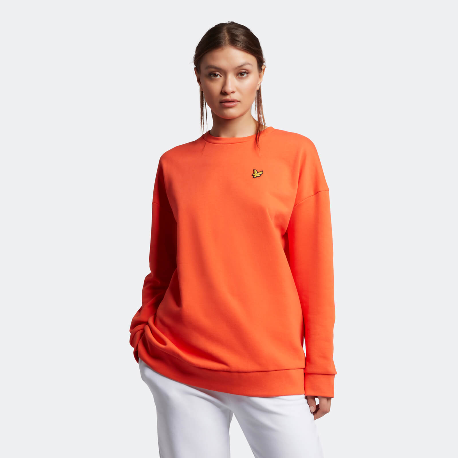 Oversized Sweatshirt - Red Lazer | Lyle 