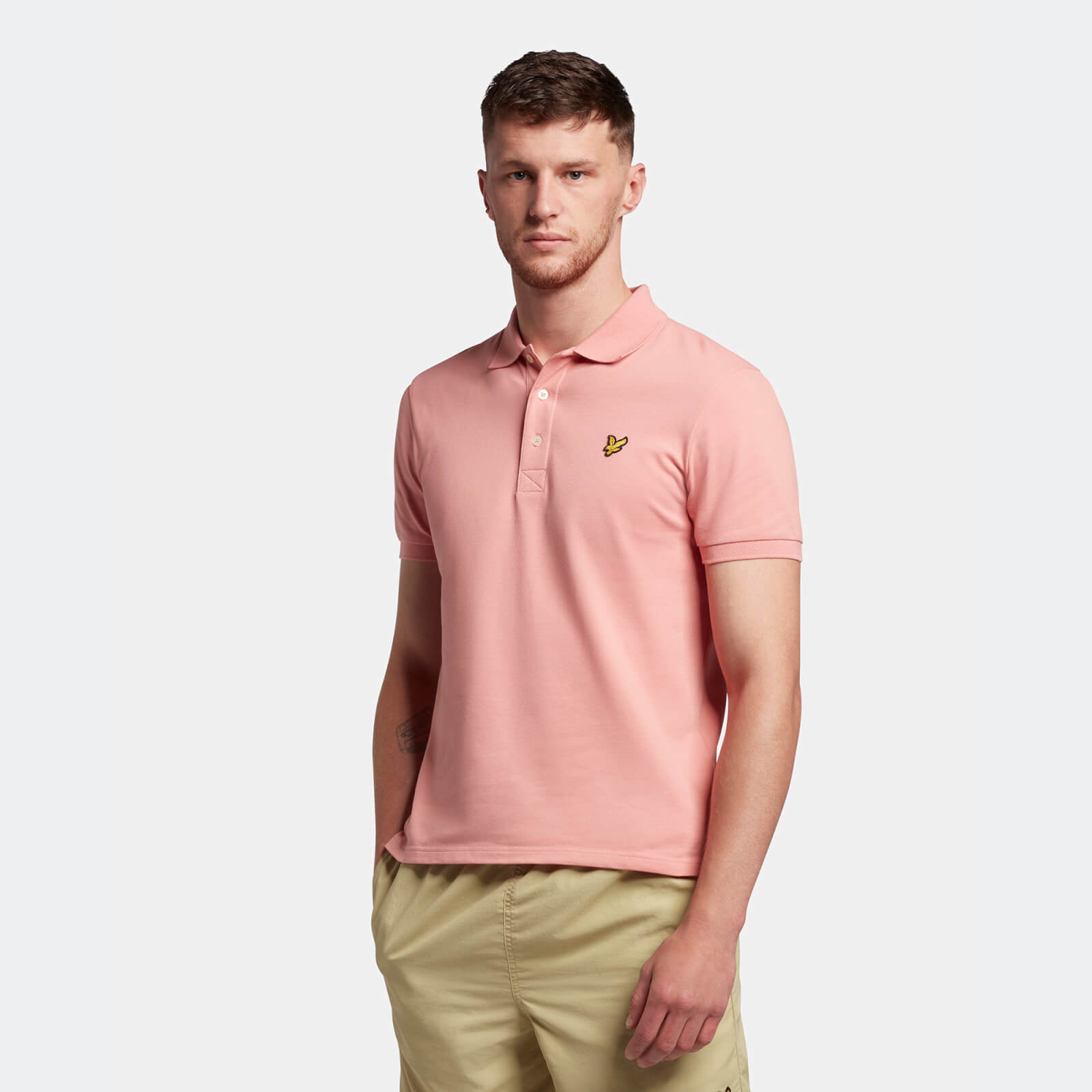 Men's Plain Polo Shirt - Rosette | Lyle 