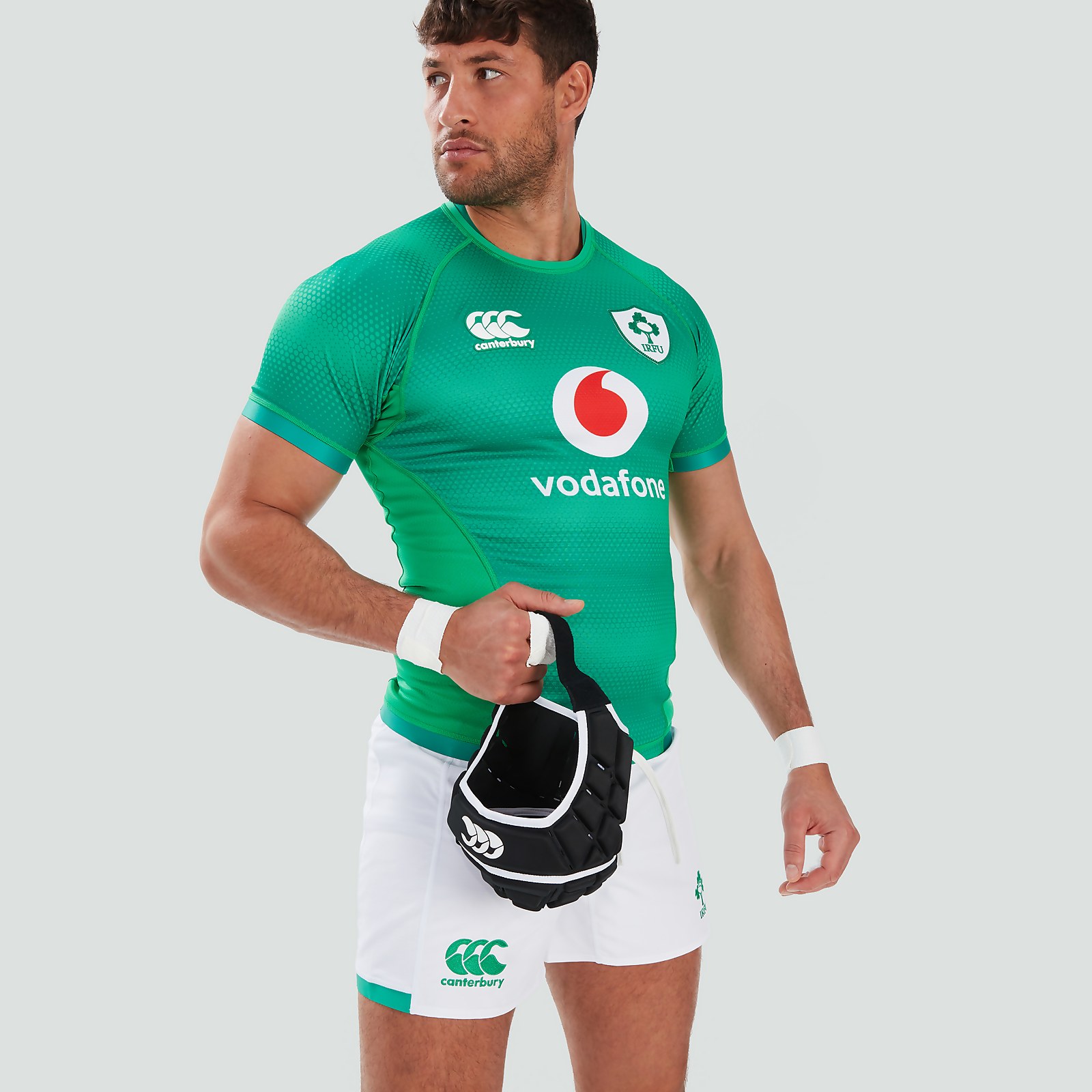New Canterbury Men's Rugby Jersey Ireland Rugby VapoDri Home Test Shirt 
