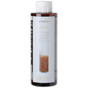 Shampoo com proteínas de arroz e tília para cabelo fino da KORRES (250 ml)