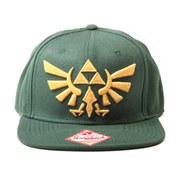 Zelda - Snapback Cap (Green/Gold)
