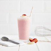Meal Replacement Strawberry and Banana Smoothie Shake