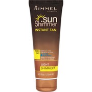 Rimmel Sunshimmer Water Resistant Wash Off Instant Tan - Shimmer (125ml)