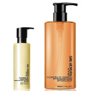Shu Uemura Art of Hair Cleansing Oil Shampoo für Trockene Kopfhaut (400ml) und Spülung (250ml)