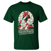 Warner Brothers Herren Bugs Bunny Christmas T-Shirt - Grün