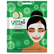 Успокаивающая целлюлозная маска с экстрактом огурца yes to Cucumbers Calming Paper Mask