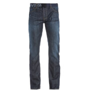 Smith & Jones Men's Furio Dark Wash Jeans - Blue Denim