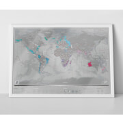 Scratch Map - Platinum Edition