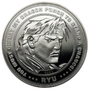 Street Fighter 'Ryu' Sammlermünze in limitierter Auflage: Silber-Variante