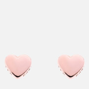 Ted Baker Women's Harly Tiny Heart Stud Earrings - Rose Gold